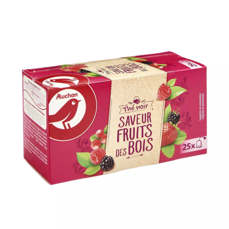 THÉ NOIR SAVEUR FRUITS DES BOIS X25 SACHETS. Dakar Express, votre partenaire de confiance pour des livraisons rapides et sécurisées à Dakar. Nous mettons tout en œuvre pour vous garantir une livraison fiable et efficace.