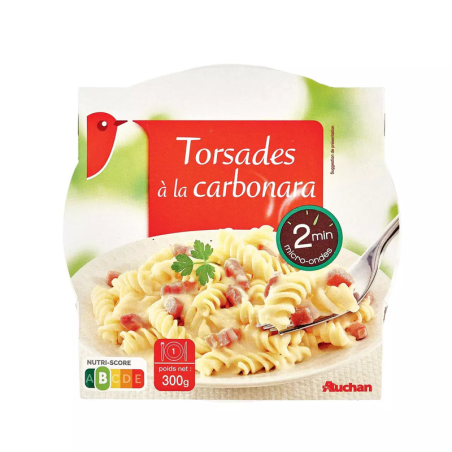 TORSADES CARBONARA 300G. Dakar Express : la solution idéale pour vos besoins de livraison rapide à Dakar. Nous nous engageons à vous livrer dans les délais les plus courts.