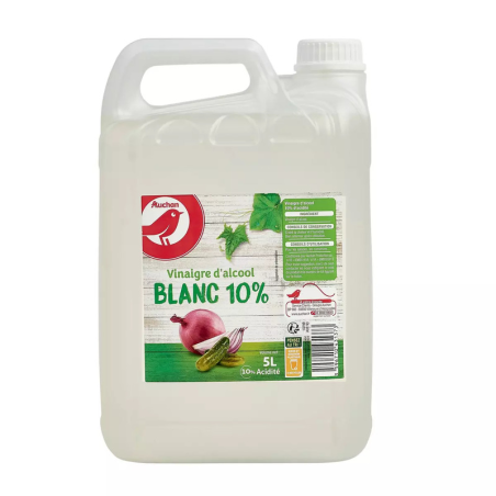 VINAIGRE D'ALCOOL BLANC 10% EN BIDON 5L. À Dakar, Dakar Express est le spécialiste de la livraison express. Nous nous engageons à vous livrer dans les délais les plus courts.