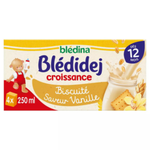 BLÉDINA BLEDIDEJ CROISSANCE BISCUIT VANILLE 4X250ML. Dakar Express : la solution idéale pour vos besoins de livraison rapide à Dakar. Nous nous engageons à vous livrer dans les délais les plus courts.