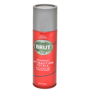 BRUT DÉODORANT ATTRACTION TOTALE 200ML. Dakar Express, le service de livraison qui vous permet de gagner du temps. Vos colis sont livrés en un rien de temps !