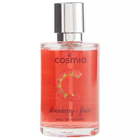 COSMIA BY  EAU DE TOILETTE SENTEUR FRAISE 100 ML. Pour vos envois à Dakar, choisissez Dakar Express. Nous garantissons une livraison rapide et sécurisée.