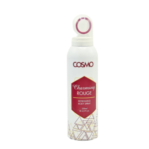 COSMO CHARMING ROUGE SPRAY CORPOREL RAFRAÎCHISSANT 200 ML. Dakar Express : la livraison express à Dakar, c'est avec nous. Vos colis sont livrés en temps réel.