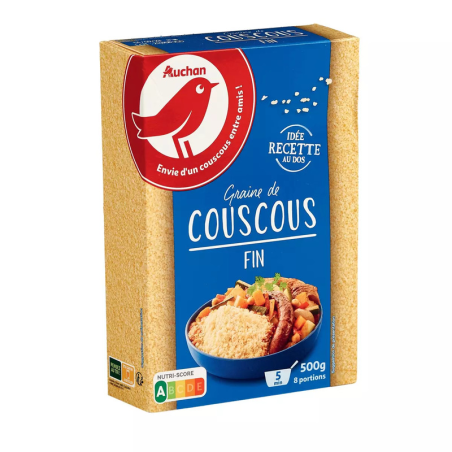 COUSCOUS FIN  500G. Dakar Express, la référence en matière de livraison rapide à Dakar. Nous nous occupons de vos colis avec soin et efficacité.