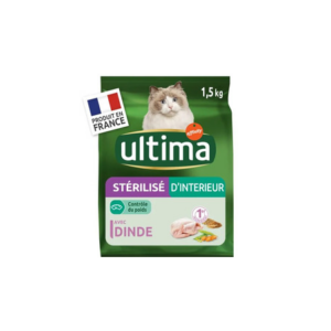 CROQUETTES POUR CHAT STÉRILISÉ D'INTÉRIEUR ULTIMA LE SAC DE 1,5KG. Dakar Express, le service de livraison qui allie rapidité et efficacité. Vos colis sont entre de bonnes mains.