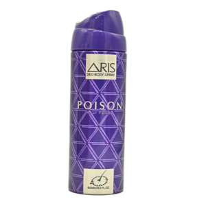 DEODORANT FEMME POISON ARIS 200ML. Faites confiance à Dakar Express pour vos livraisons à Dakar. Nous mettons tout en œuvre pour vous satisfaire.