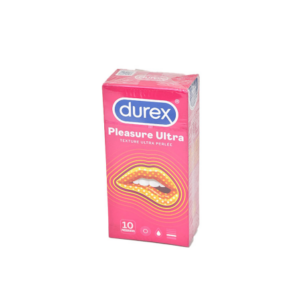 DUREX PLEASURE ULTRA - 10 PRÉSERVATIFS LUBRIFIÉS TEXTURE ULTRA PERLÉE 52MM. Faites confiance à Dakar Express pour vos livraisons à Dakar. Nous mettons tout en œuvre pour vous satisfaire.