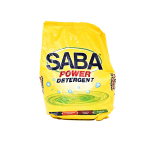 LESSIVE POUDRE SABA 900G. Dakar Express, votre allié pour des livraisons rapides et sécurisées dans toute la ville. Nous nous adaptamos à vos besoins.