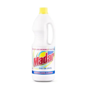 MADAR EAU DE JAVEL 1L. À Dakar, Dakar Express est là pour vous livrer vos colis avec rapidité et soin. Nous nous adaptamos à vos besoins.