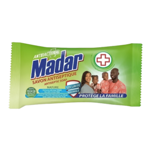 MADAR SAVON ANTISEPTIQUE NATURE 150G. Faites confiance à Dakar Express pour vos livraisons à Dakar. Nous mettons tout en œuvre pour vous satisfaire.