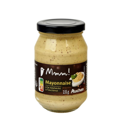 MAYONNAISE A LA MOUTARDE A L'ANCIENNE -  MMM - 235 G. Dakar Express, le service de livraison qui vous permet de gagner du temps. Vos colis sont livrés en un rien de temps !