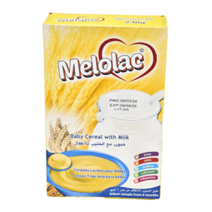 MELOLAC CÉRÉALES LACTÉES POUR BÉBÉ 230G. Profitez d'un service de livraison express à Dakar avec Dakar Express. Votre colis est en bonnes mains avec nous !