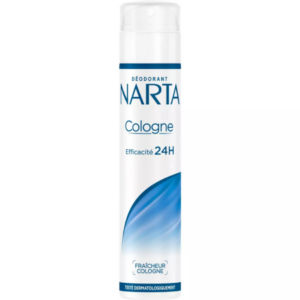 NARTA DÉODORANT SPRAY FRAÎCHEUR COLOGNE 200ML. Dakar Express : la solution idéale pour vos besoins de livraison rapide en ville. Nous nous engageons à vous livrer dans les délais les plus courts.