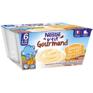 NESTLÉ PETIT GOURMAND SEMOULE LAIT 4X100G. Dakar Express : la solution idéale pour vos besoins de livraison rapide en ville. Nous nous engageons à vous livrer dans les délais les plus courts.