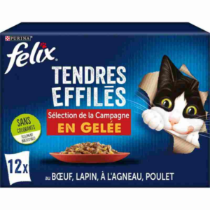 PURINA FELIX TENDRES EFFILES. À Dakar, Dakar Express est le spécialiste de la livraison express. Nous nous engageons à vous livrer dans les délais les plus courts.