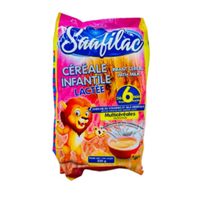 SAAFILAC CÉRÉALE INFANTILE LACTÉE SACHET DE 250G. Profitez d'un service de livraison express à Dakar avec Dakar Express. Votre colis est en bonnes mains avec nous !