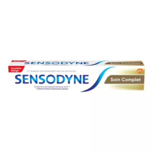 SENSODYNE DENTIFRICE AU FLUOR SOIN COMPLET 75 ML. À Dakar, Dakar Express est le spécialiste de la livraison express. Nous nous engageons à vous livrer dans les délais les plus courts.