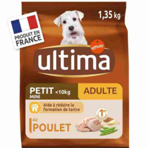 ULTIMA CROQUETTES CHIENS MINI 1,35KG. Dakar Express : la solution idéale pour vos besoins de livraison rapide à Dakar. Nous nous engageons à vous livrer dans les délais les plus courts.