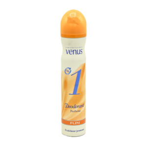 VENUS DÉODORANT 1 FUN FRAÎCHEUR JEUNESSE 200ML. Faites confiance à Dakar Express pour vos livraisons à Dakar. Nous mettons tout en œuvre pour vous satisfaire.