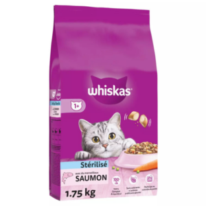 WHISKAS CROQUETTES POUR CHATS ADULTES AU SAUMON. Dakar Express : le service de livraison qui vous permet de gagner du temps. Vos colis sont livrés en un rien de temps !