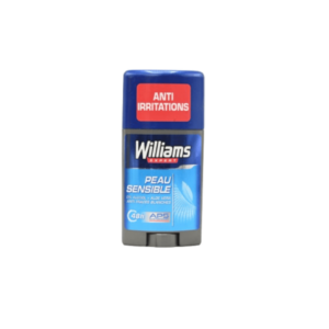 WILLIAMS DÉODORANT HOMME STICK ANTIBACTÉRIEN À L'ALOE VERA PEAU SENSIBLE 75 ML. Dakar Express, le service de livraison qui met un point d'honneur à la qualité. Vos colis sont entre de bonnes mains.