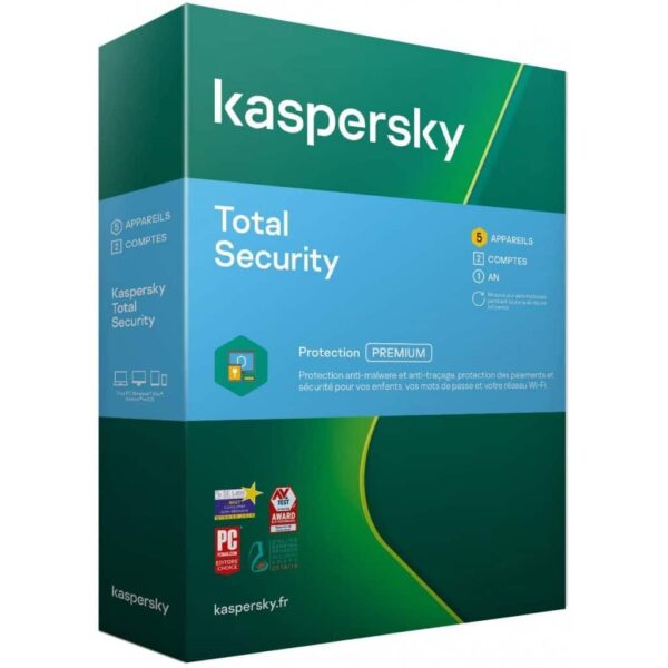 Antivirus Kaspersky Total Security 4 Utilisateurs