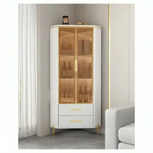 Armoire Pour Salon W6318 190*200 blanc