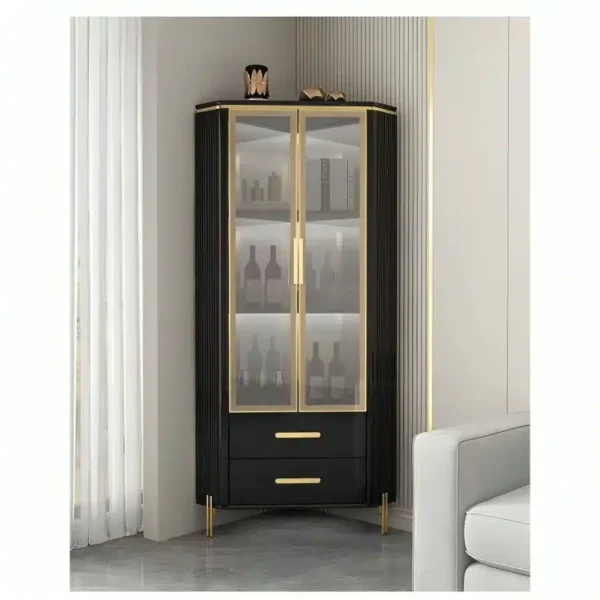 Armoire Pour Salon W6318 190*200 noir