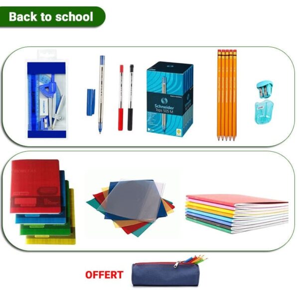 Back To School + Trousse Ecolière Ordinaire Offerte