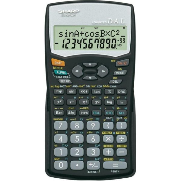 CALCULATRICE SHARP 531 WH