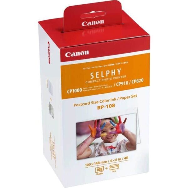 Canon RP 108 - Papier De Format 4R + Cartouche d'encre