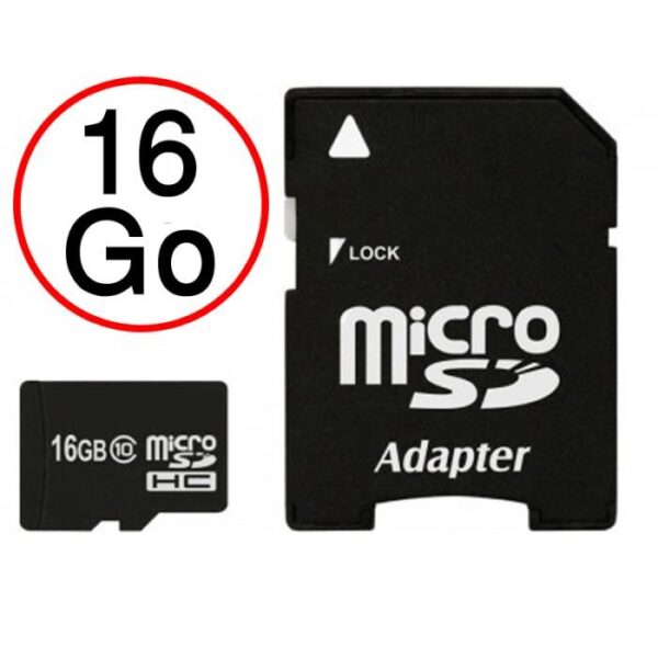 CARTE MEMOIRE MICRO SD 16 Go