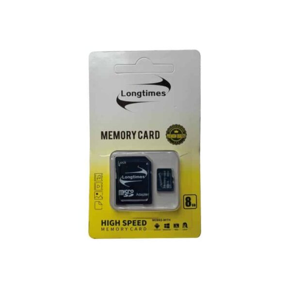 Carte Memoire TF LONGTIMES 8GB