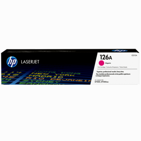 Cartouche HP 126A toner LaserJet Magenta authentique