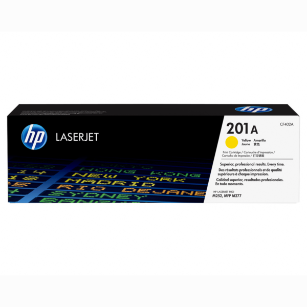 Cartouche HP 201A toner LaserJet Jaune, Magenta N.O