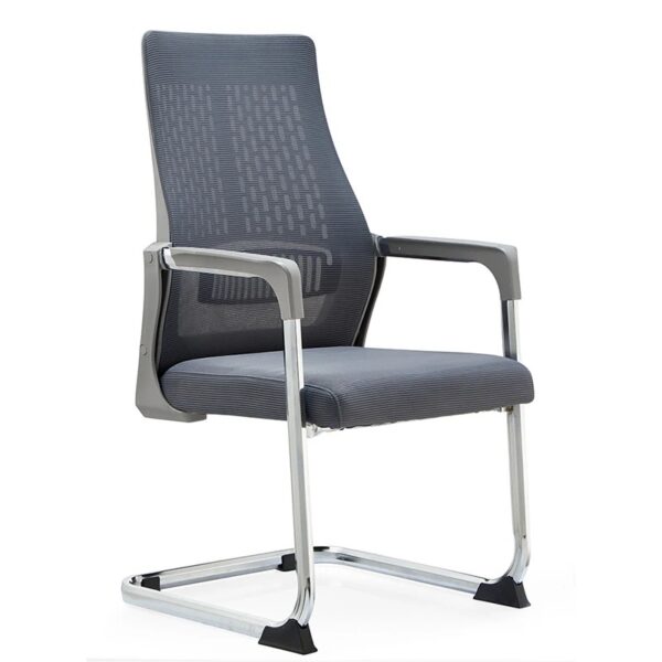 Chaise de visiteur xylo gris