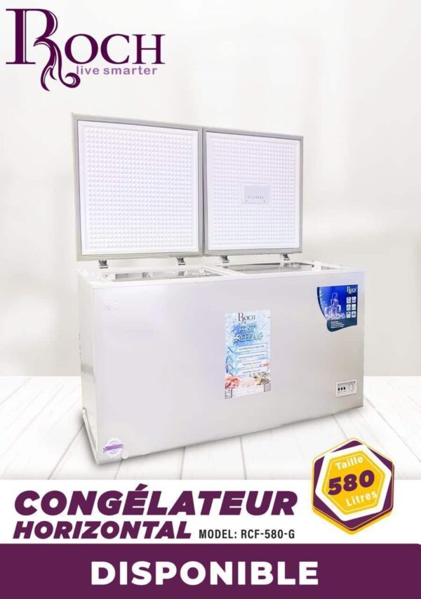 Congelateur Horizontal ROCH 580L RCF-580-G