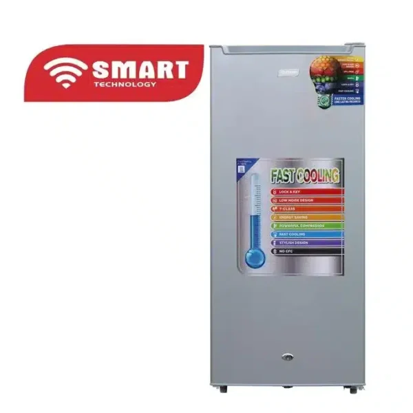 Congélateur Smart Tech Vertical 5 Tiroirs Grillage 155L STCD-247k