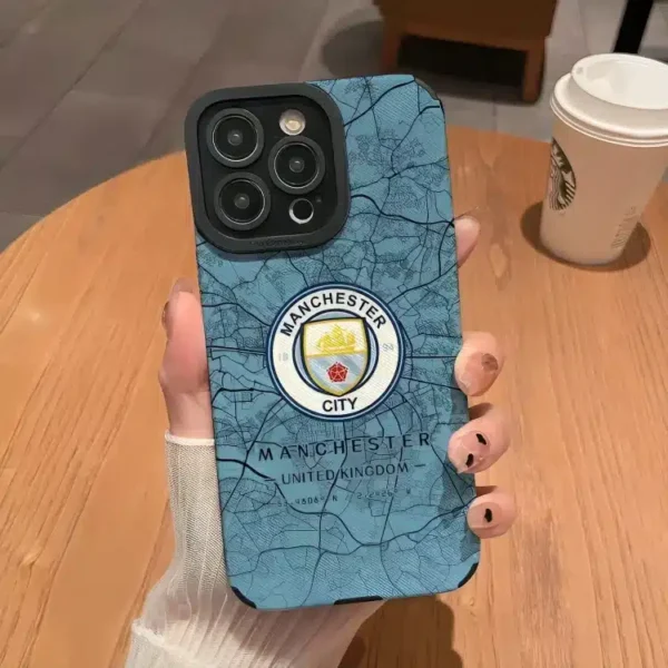 Coque pour iPhone - Manchester city