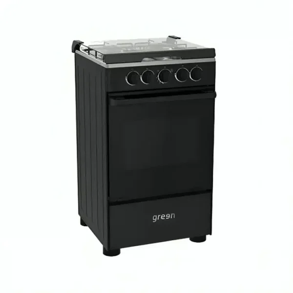 Cuisinière Green 4 feux 50X50 à Gaz Noir GN50