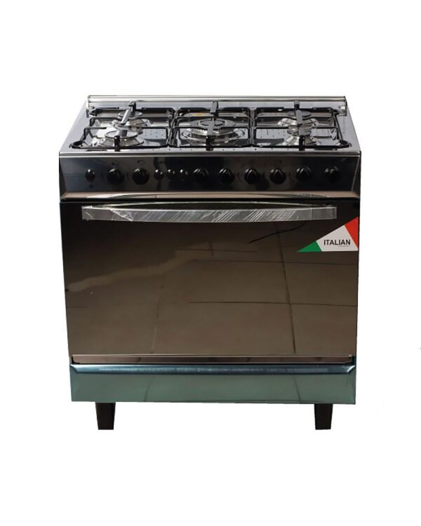 Cuisiniere UNIVERSELLE 8605 5 Feux INOX