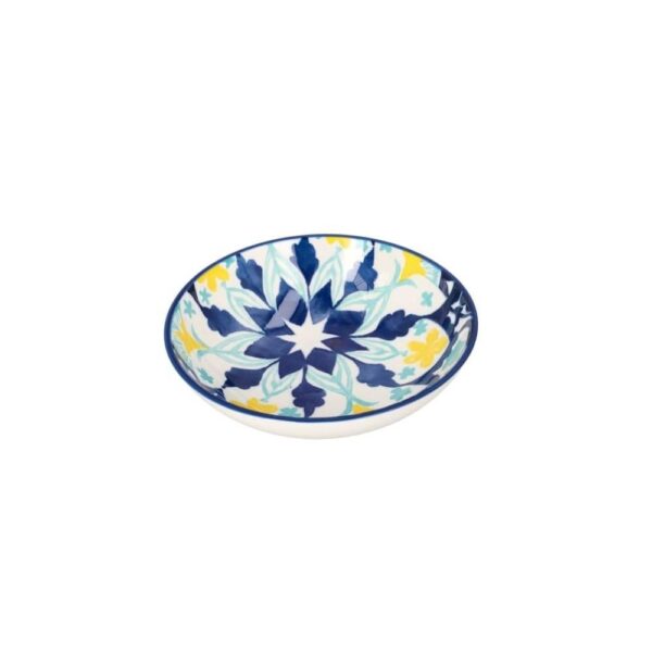 Danny Home Ceramic Floral Deep Bowl 20cm