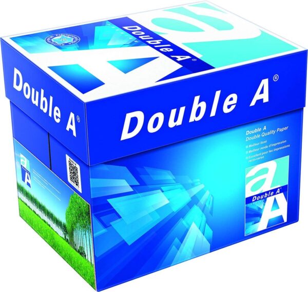 Double A Premium - Papier à imprimer (format A4, 80 g / m², 2.500 feuilles), blanc