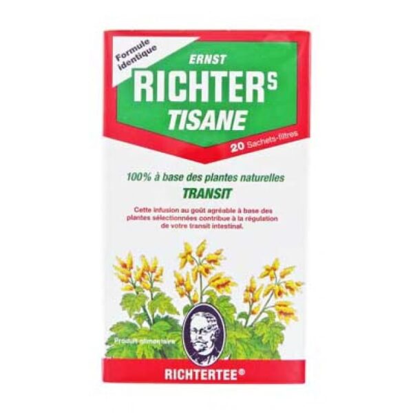 E. RICHTERS TISANE TRANSIT 20 SACHETS