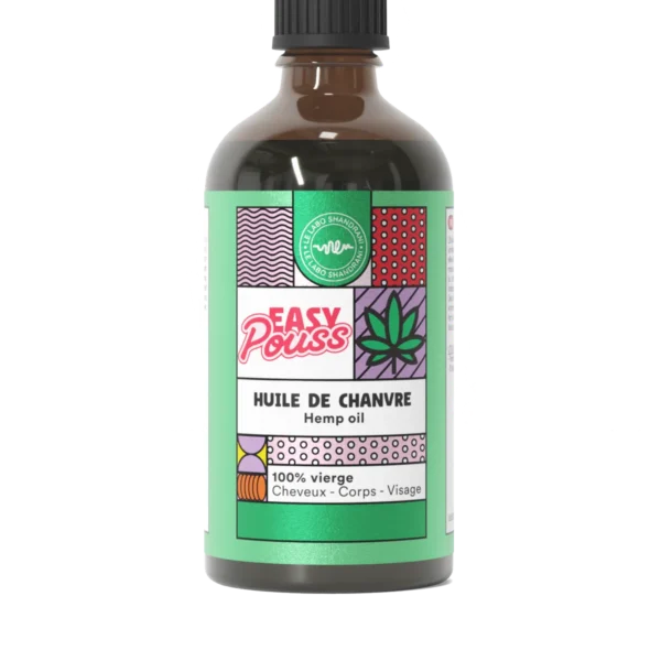 EASY POUSS HUILE DE CHANVRE 100% VIERGE 100 ML