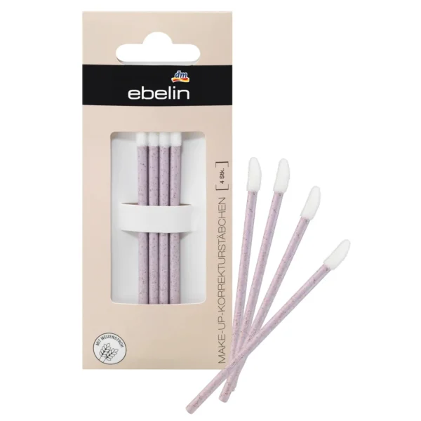 EBELIN BÂTONS CORRECTEURS DE MAQUILLAGE RÉUTILISABLES 4 PIÈCES