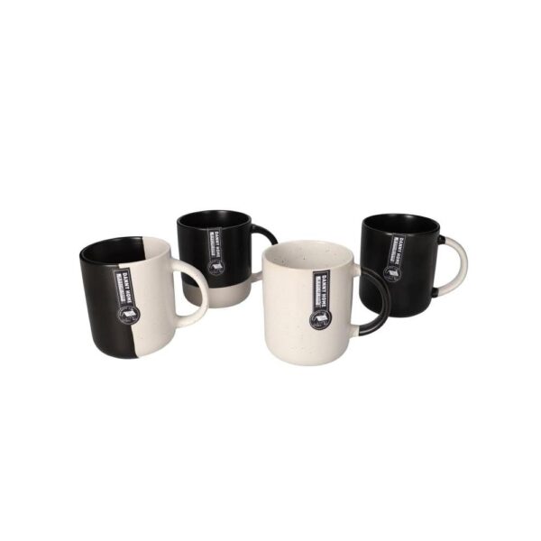 Ensemble de tasse basculé en céramique 4pcs 125cm