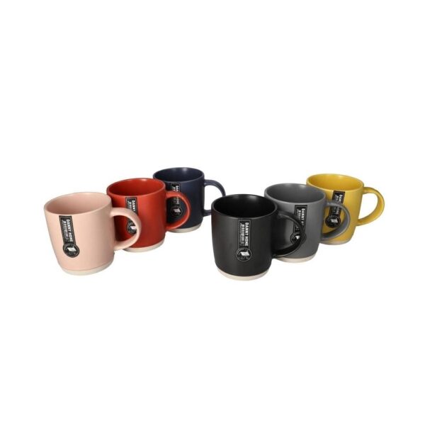 Ensemble de tasses à café en céramique 6pcs 12cm