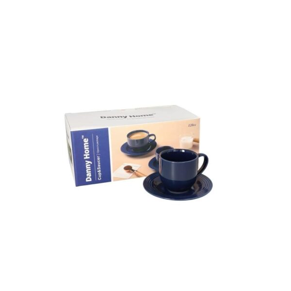 Ensemble de tasses et de soucoupes 120cc x 12pcs