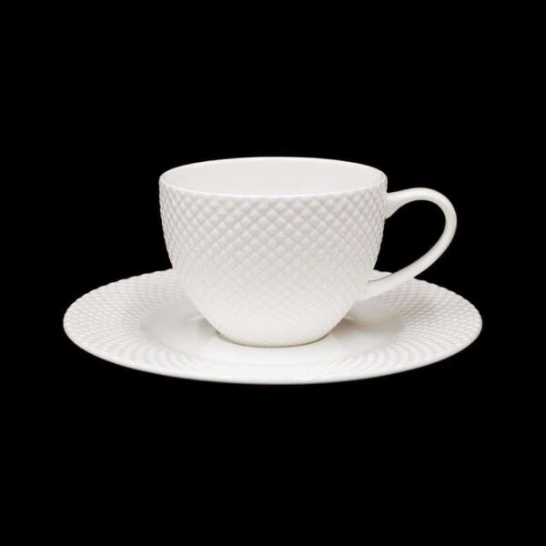 Ensemble Tasse et Sous Tasse 12 Pieces